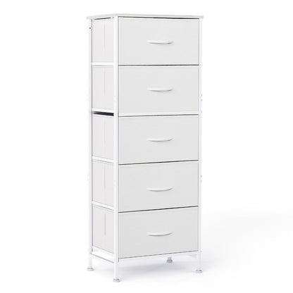 5-Drawer Freestanding Kitchen Pantry Cabinet with Multiple Color Options detail image - detail view 9