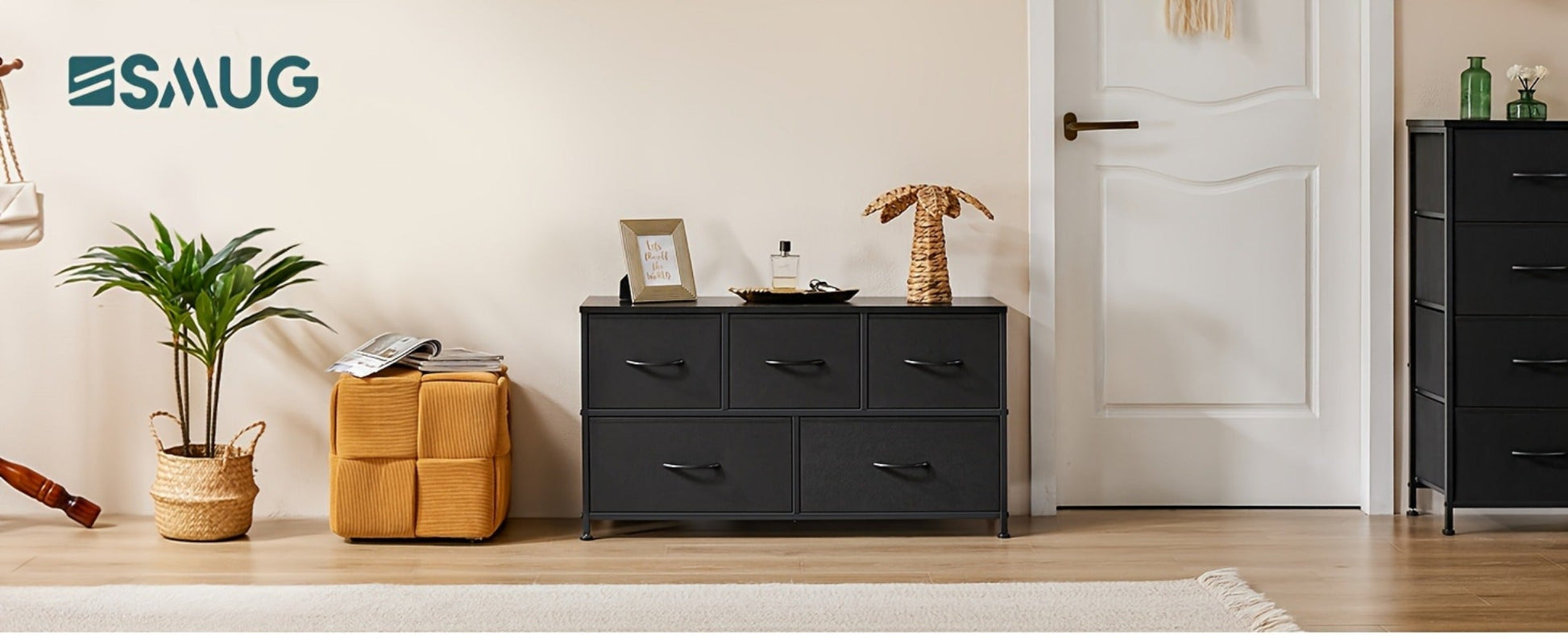 5-Drawer Metal Dresser with Multiple Color Options for Bedroom detail image - detail view 21