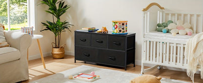 5-Drawer Metal Dresser with Multiple Color Options for Bedroom detail image - detail view 23
