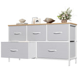 Light Gray - 5 Drawer