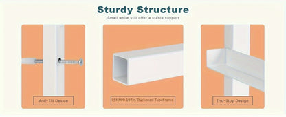 5-Drawer Plastic Dresser with Removable Storage Bins for Bedroom detail image - detail view 13