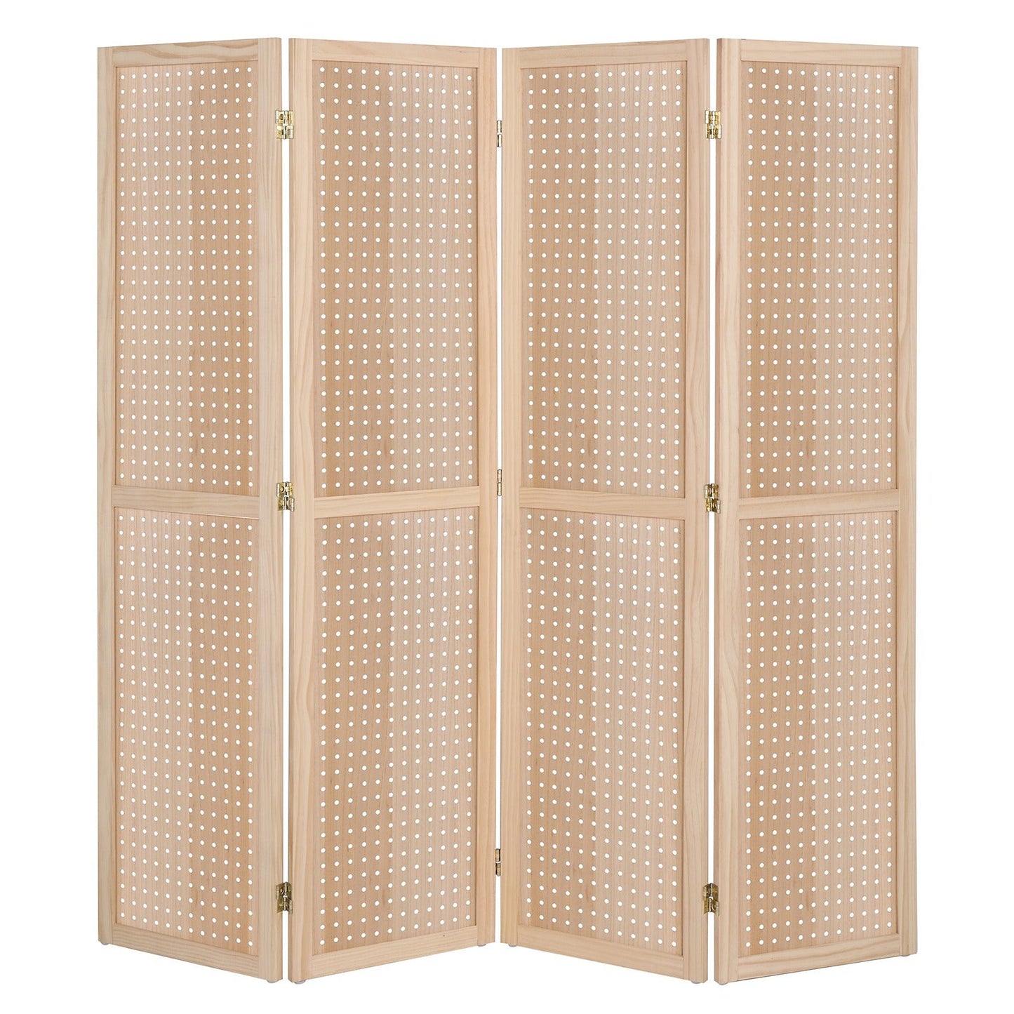 5-Foot Freestanding Room Divider with Added Privacy for Privacy and Space Definition detail image - detail view 11