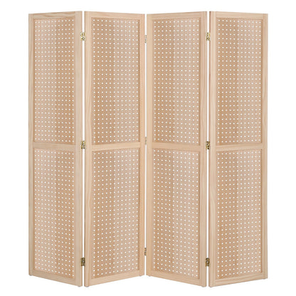 5-Foot Freestanding Room Divider with Added Privacy for Privacy and Space Definition detail image - detail view 11
