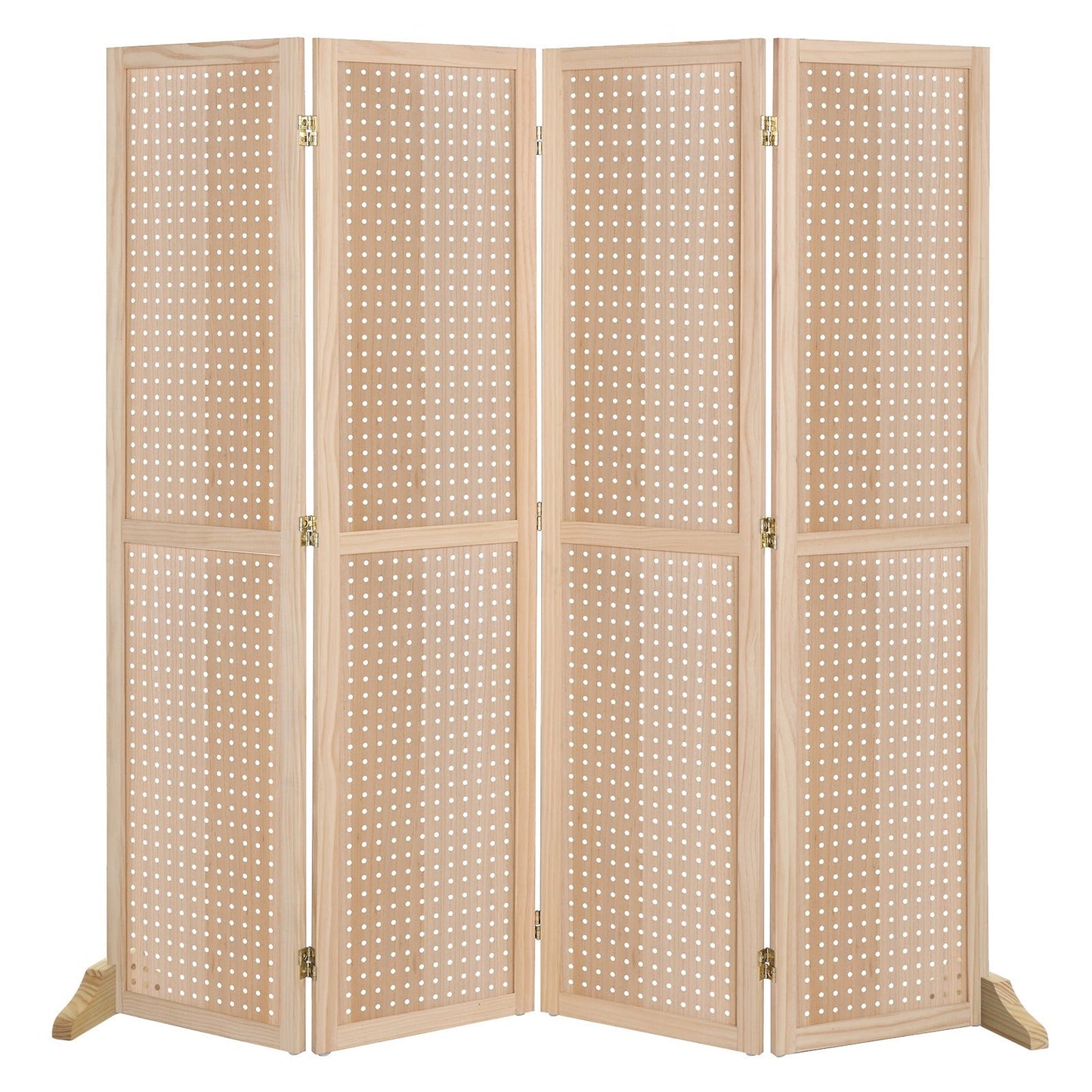 5-Foot Freestanding Room Divider with Added Privacy for Privacy and Space Definition detail image - detail view 33