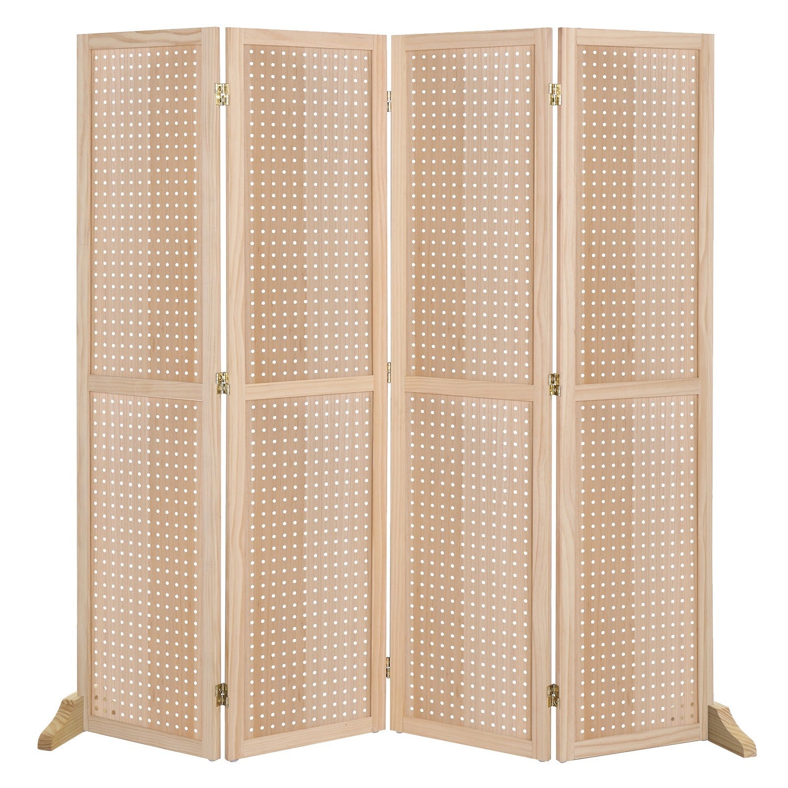 5-Foot Freestanding Room Divider with Added Privacy for Privacy and Space Definition detail image - detail view 33