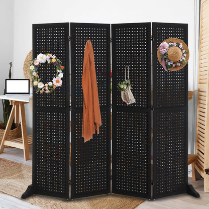 5-Foot Freestanding Room Divider with Added Privacy for Privacy and Space Definition detail image - detail view 43