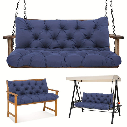 Patio Cushion, Porch Swing Cushions Waterproof All-Weather Fade-Resistant 60x40 Inch 5" shown in the main product view