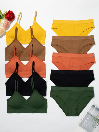 5-Pack Women's High-Waist Shapewear Briefs - Firm Tummy-Control Smoothing 93253