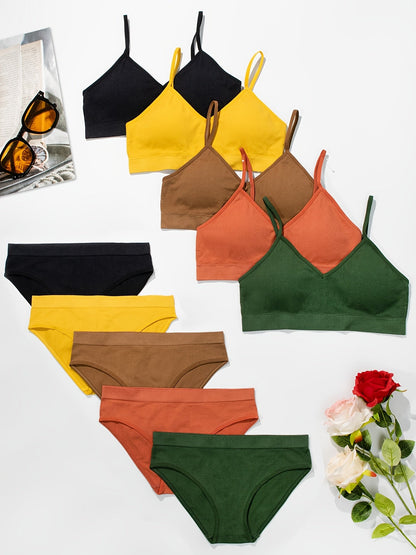 5-Pack Women's High-Waist Shapewear Briefs - Firm Tummy-Control Smoothing 93253