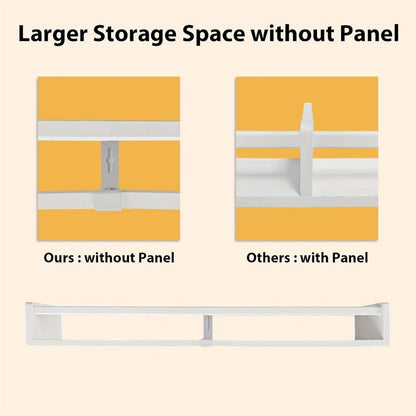 5-Piece Wall-Mounted Floating Wall Shelves for Nursery and Kids' Room detail image - detail view 6