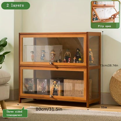 Display Cabinet shown in the Two Layers option