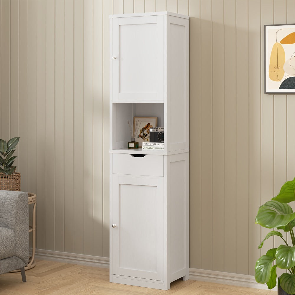 5-Tier Freestanding Bathroom Storage Cabinet, Freestanding Storage Cupboard detail image - detail view 12