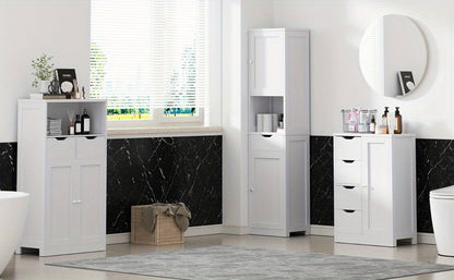 5-Tier Freestanding Bathroom Storage Cabinet, Freestanding Storage Cupboard detail image - detail view 17