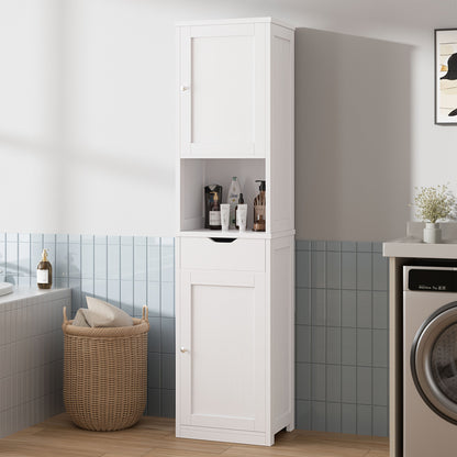Storage Cabinet shown in the White option