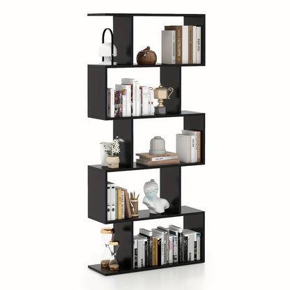 Bookcase shown in the Black option