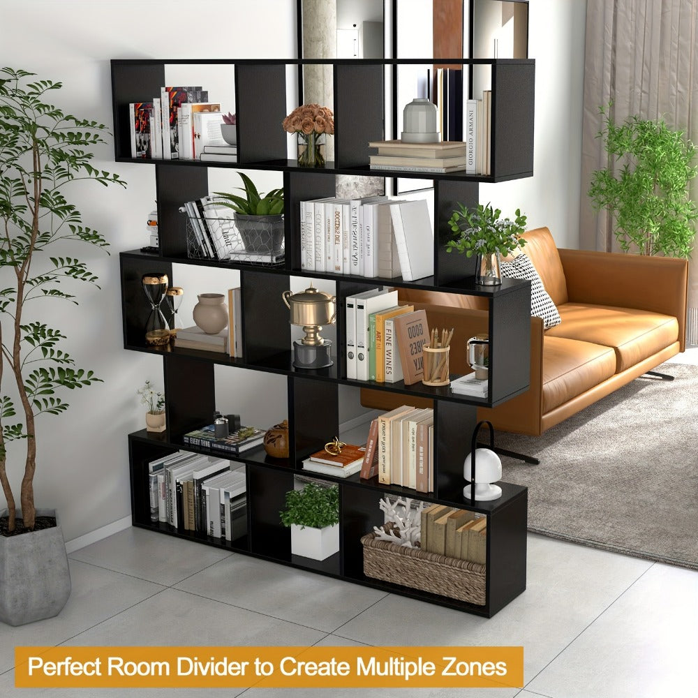 5-Tier Freestanding Bookcase with Multiple Color Options for Living Room detail image - detail view 14