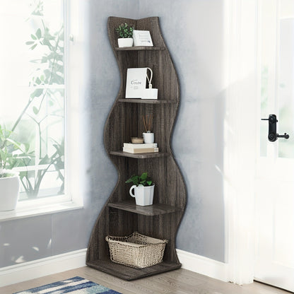 Corner Shelf shown in the Grey, 1pc option