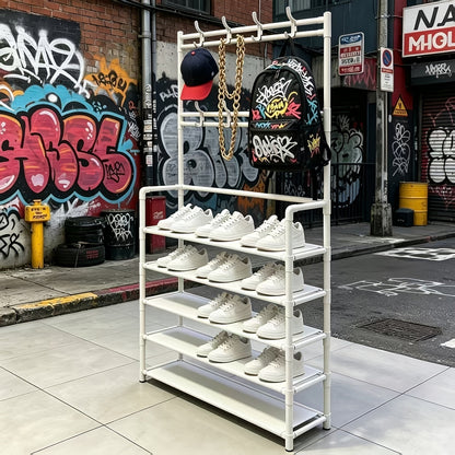 Shoe Rack shown in the Hip Hop White option