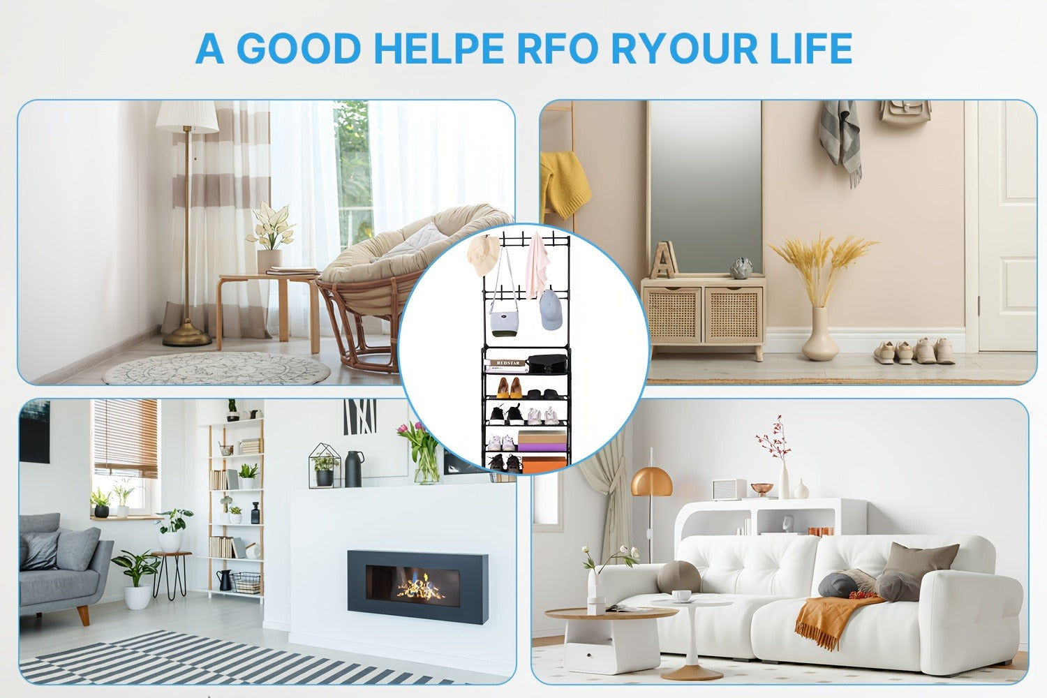 5-Tier Metal Shoe Racks And Entryway Organizers for Practical Everyday Home Use detail image - detail view 11