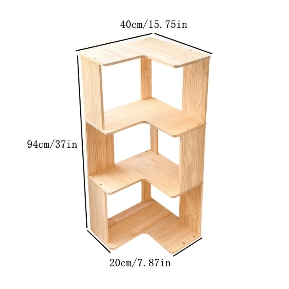 5-Tier Space-Saving Bookshelf, Home Library Organizer for Organized Everyday Storage detail image - detail view 3
