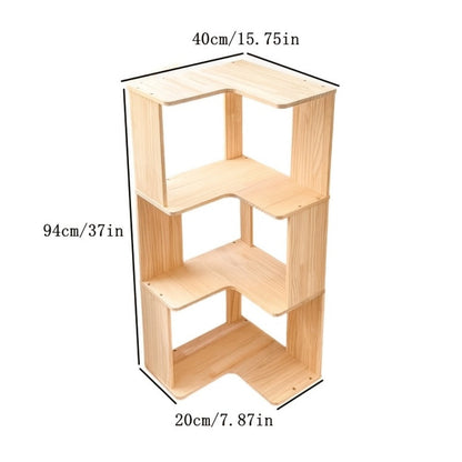 5-Tier Space-Saving Bookshelf, Home Library Organizer for Organized Everyday Storage detail image - detail view 3