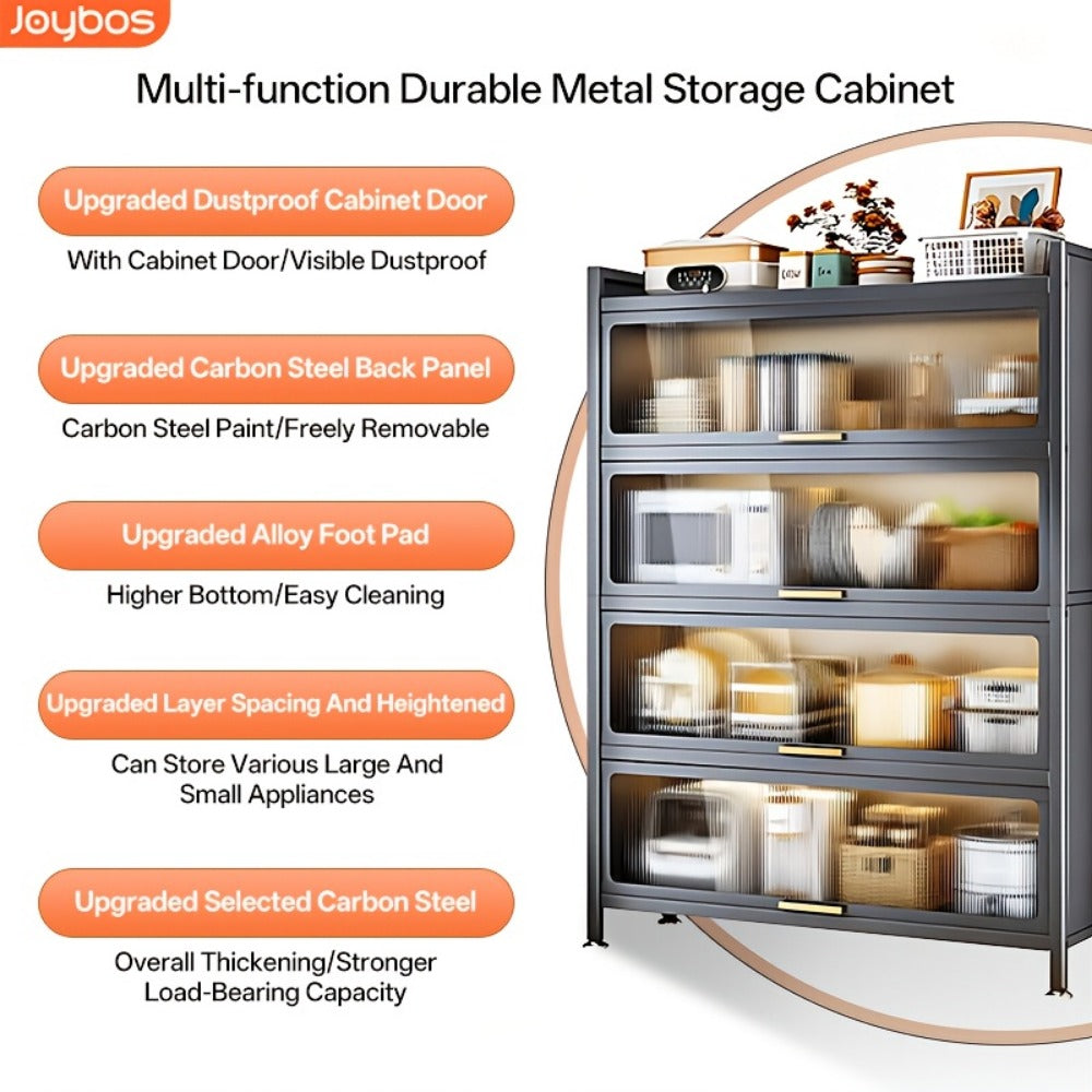 5-Tier Tall Kitchen Cabinet for Organized Everyday Storage and Daily Home Use detail image