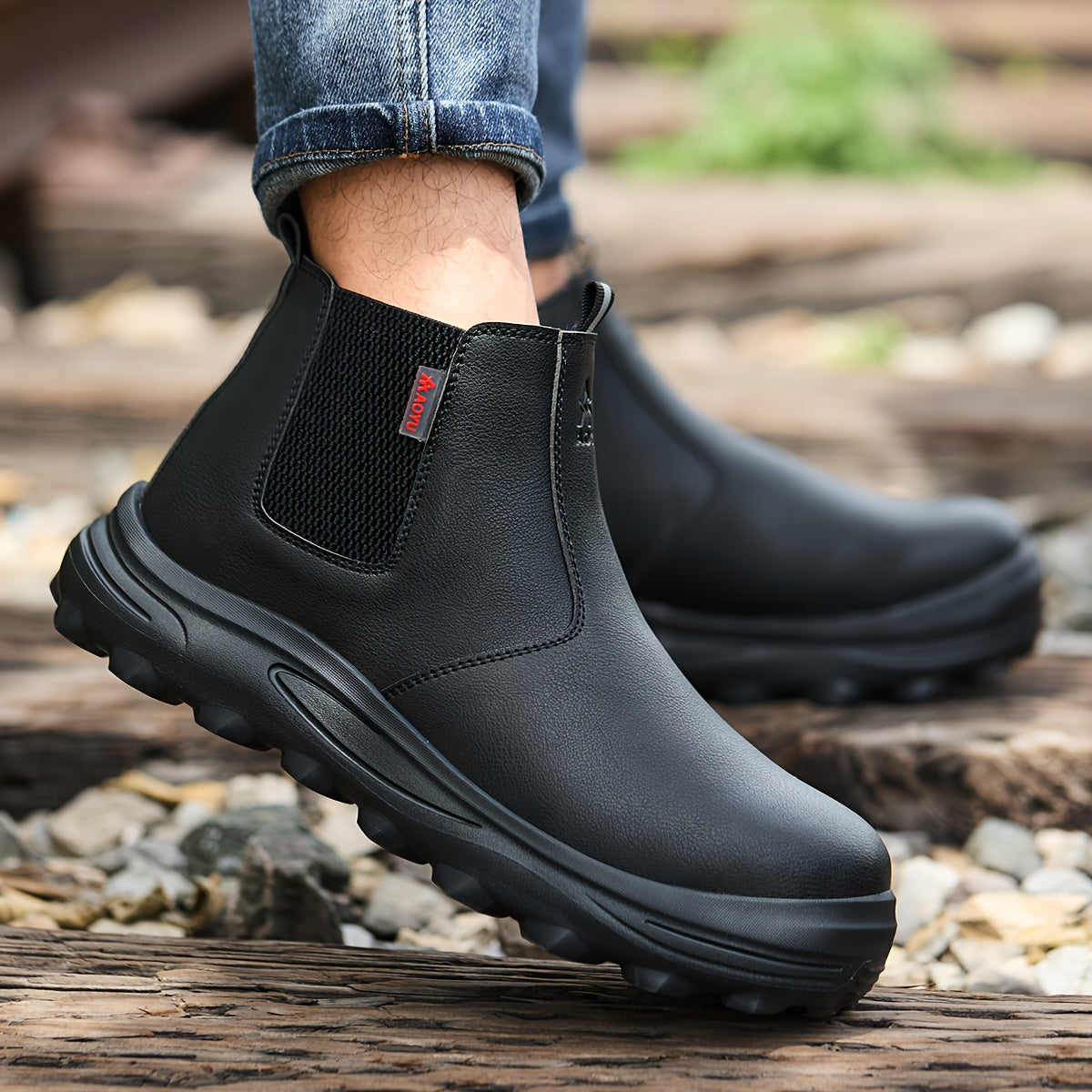 Men's Work & Safety Boots - Steel Toe Protection & Puncture Resistant 767461
