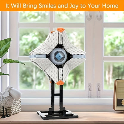 Game-Inspired Shell Building Block Model Set 378pcs LA0137 – Collectible Brick Kit with Display Stand, Adjustable ABS Plastic, Lightfall Compatible, Birthday Christmas Gift for Teens Adults Gamers