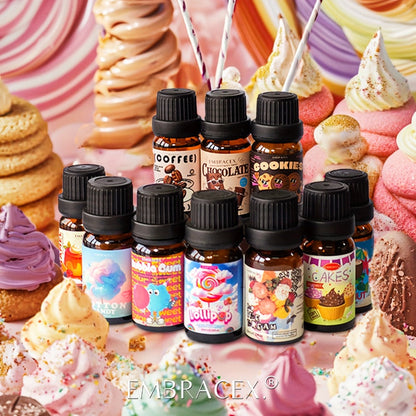 Lollipop Scented Fragrance Oil 10ml Alcohol Free Long Lasting Sweet Aroma for Diffuser Body Massage DIY Candle Soap Making Unisex Gift Women Men
