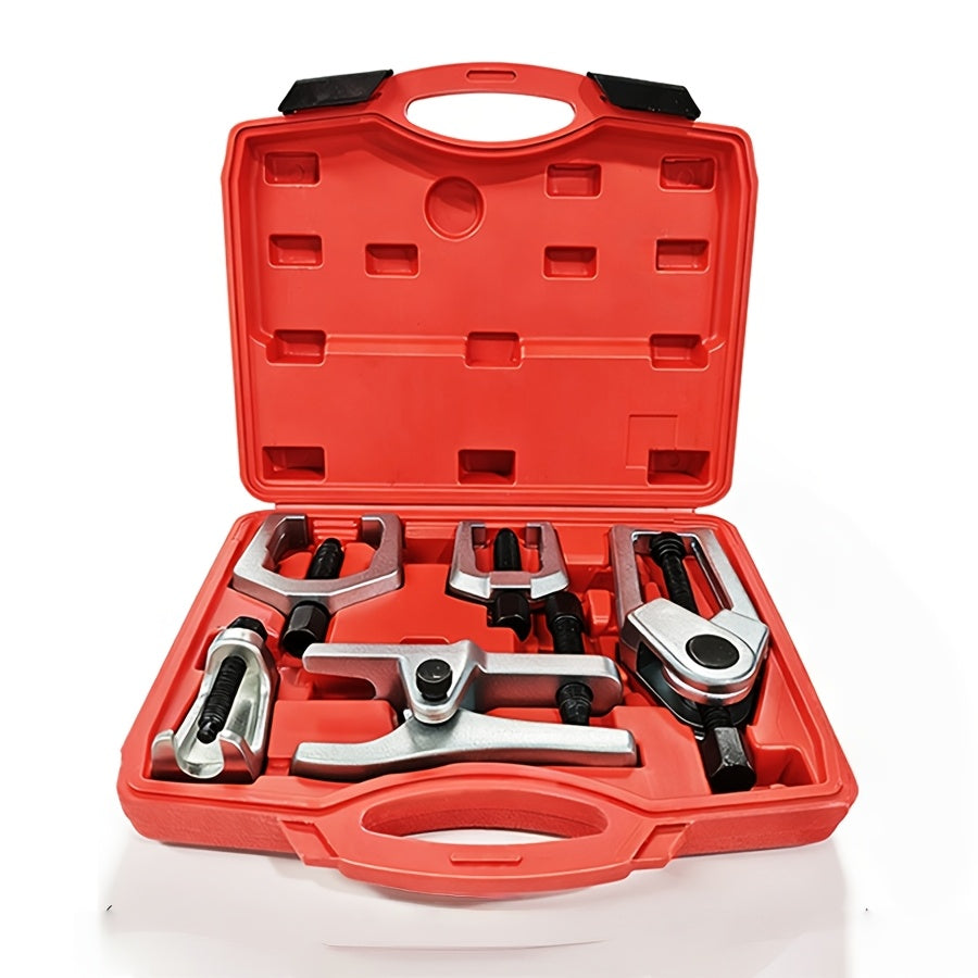 1 Set Of 5pcs Ball Head Extractor, Multi-functional Puller, Lower Arm Cross Pull Rod Head Disassembly And Extraction Tool, Cross Bar Puller, Disassembly Tool, Tractioner Set.