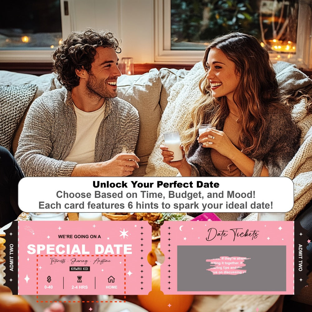 Date Night Scratch Off Cards for Couples 42pcs – Romantic Ideas Anytime Day & Night, 3 Color Tickets, Fun Couple Activity Game, Gift for Anniversary Birthday Valentine's Day Wedding