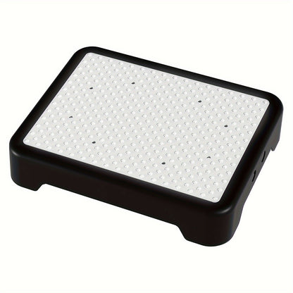Non-Slip Step Stool Heavy Duty 550LBS Capacity Portable One Step Platform for Elderly Adults - Anti-Slip Rubber Mat Height Adjustable Indoor Outdoor Use Bed Car Door Bathroom Stair