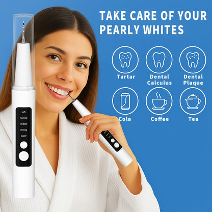 Interdental Cleaner Rechargeable USB Oral Irrigator – 5-Speed Settings, LED Light, Portable Water Flosser for Plaque Removal, Braces, Bridges & Hard-to-Reach Areas