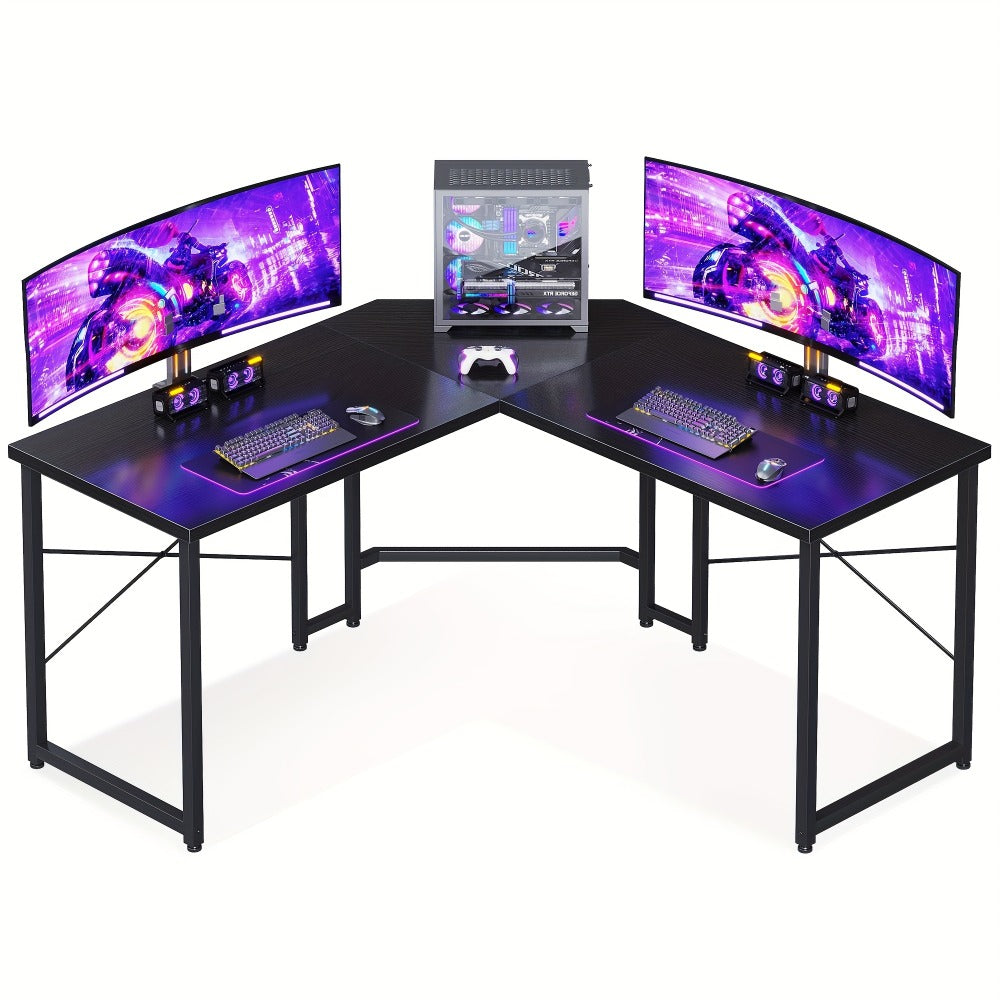 L Shaped Desk, L Shaped Corner Desk 51" - Sturdy Carbon Fiber Home Office Computer Gaming shown in the main product view