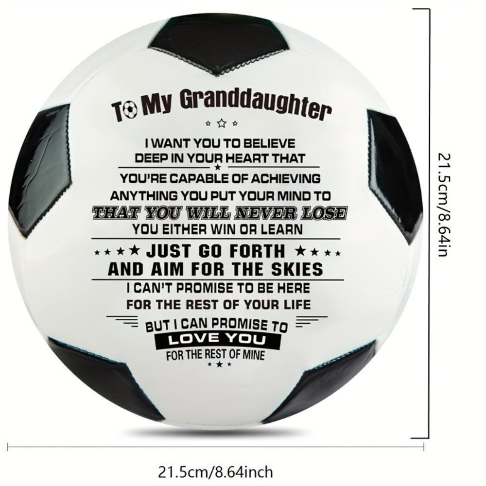Personalized Basketball Gift for Son & Grandson Standard Size with Pump To My Son To My Grandson Heartfelt Message Sports Birthday Christmas Holiday Gift for Boys Teens