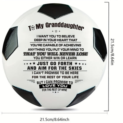 Personalized Basketball Gift for Son & Grandson Standard Size with Pump To My Son To My Grandson Heartfelt Message Sports Birthday Christmas Holiday Gift for Boys Teens