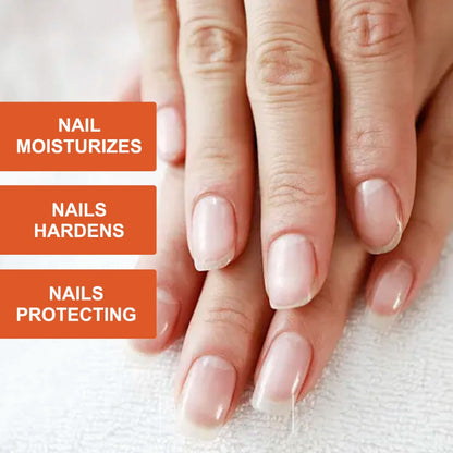 Vitamin Nail Strengthener 3-Day 10ml Alcohol-Free Formula – Prevents Breakage Peeling & Chipping, Nail Hardener for Soft Thin Brittle Nails, Strengthens & Protects Daily Nail Treatment for Women