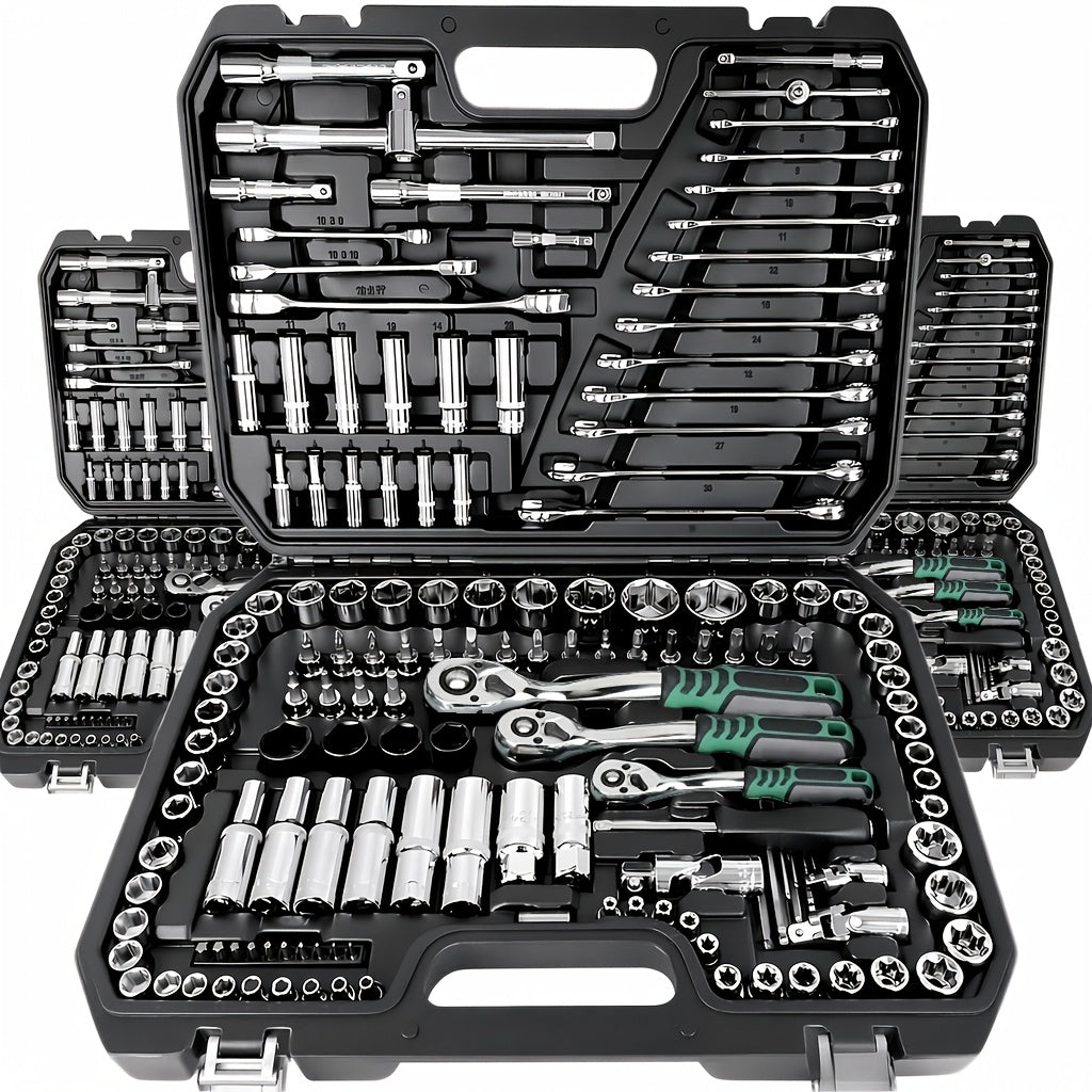 Car Maintenance Tool Set, Auto Repair Wrench, Multipurpose Ratchet Tool Set - Ratchet Torque Wrench And Screwdriver, Portable Vehicle And Bicycle Repair Tools, Ideal Gift for Mechanics And Mechanical DIY Enthusiasts, Mechanic Tool Set