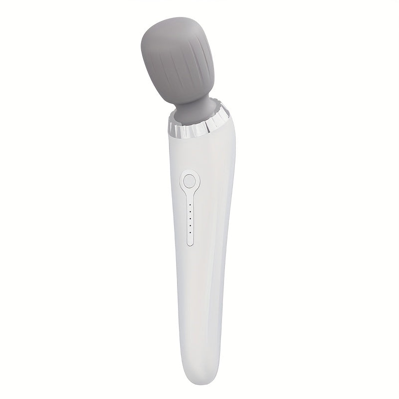 Portable Handheld Massage Stick – USB Rechargeable Wand Massager with 5 Adjustable Speed Levels, Relieves Neck, Back, Leg & Waist Tension, Compact Travel Massager, Holiday Gift for Family & Friends