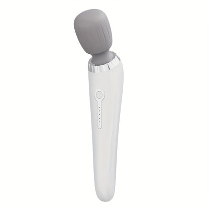 Portable Handheld Massage Stick – USB Rechargeable Wand Massager with 5 Adjustable Speed Levels, Relieves Neck, Back, Leg & Waist Tension, Compact Travel Massager, Holiday Gift for Family & Friends