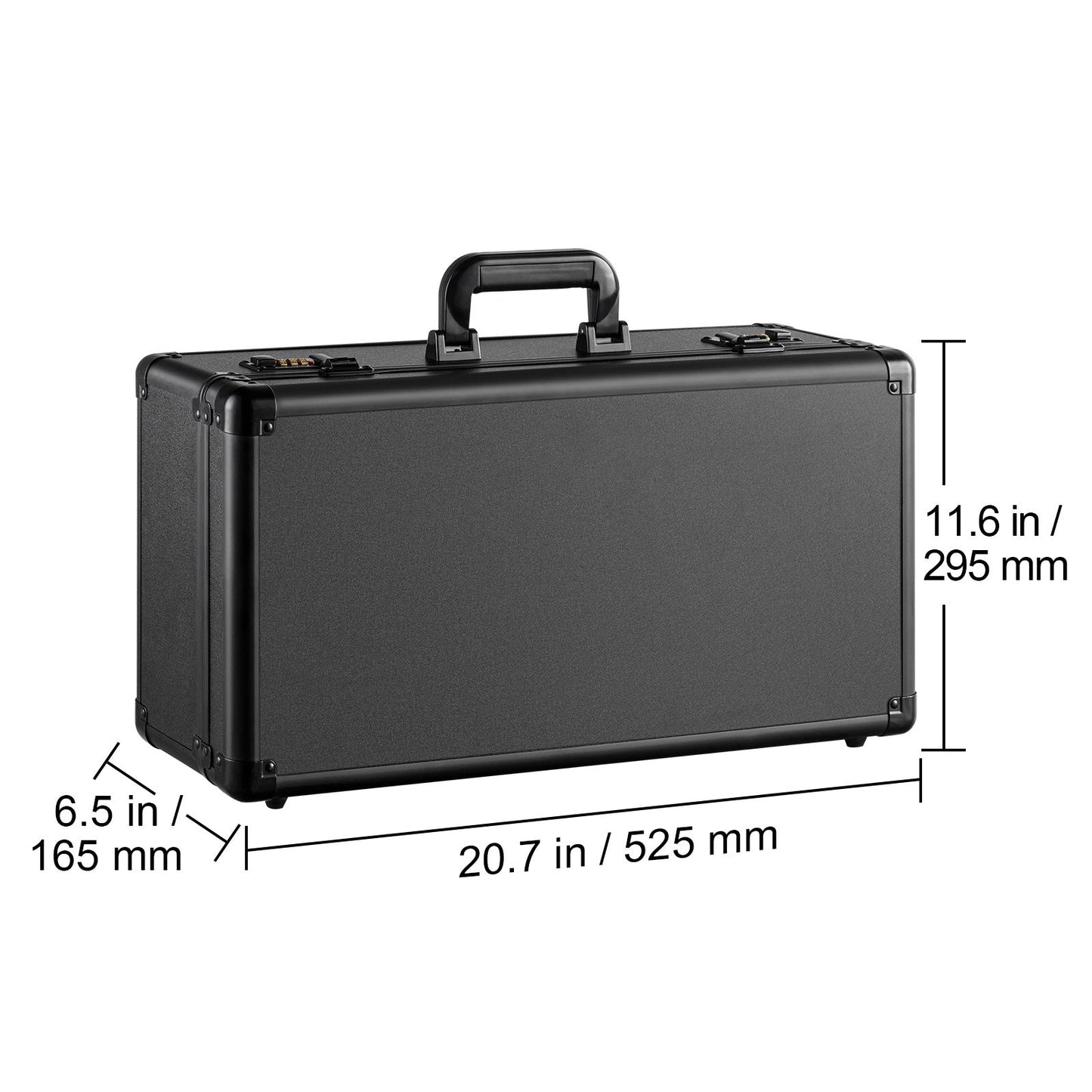 PSA Graded Card Storage Box 5-Slot Aluminum Case Combination Lock