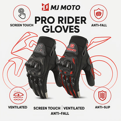 Full-Finger Motorcycle Gloves for Summer That Are Breathable, And Durable, Suitable for Motocross Racing And Compatible with Touch Screens
