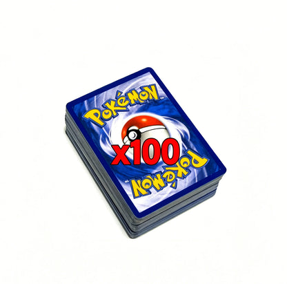 Pokemon Card Bundle 100 or 200 PCS – Confirmed Ultra Rare Pull + 10X Holo & Reverse Holo Cards | Authentic Pokemon TCG Lot Gift Set for Kids Fans & Collectors