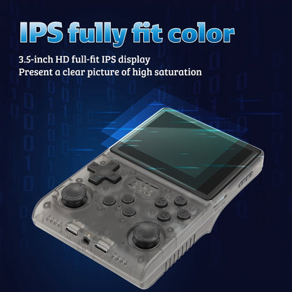 R40S PRO Handheld Retro Game Console 256GB – 3.5 Inch IPS Screen Portable Emulator with Linux System, Pocket Video Game Player for Travel, Christmas & Birthday Gift for Gamers