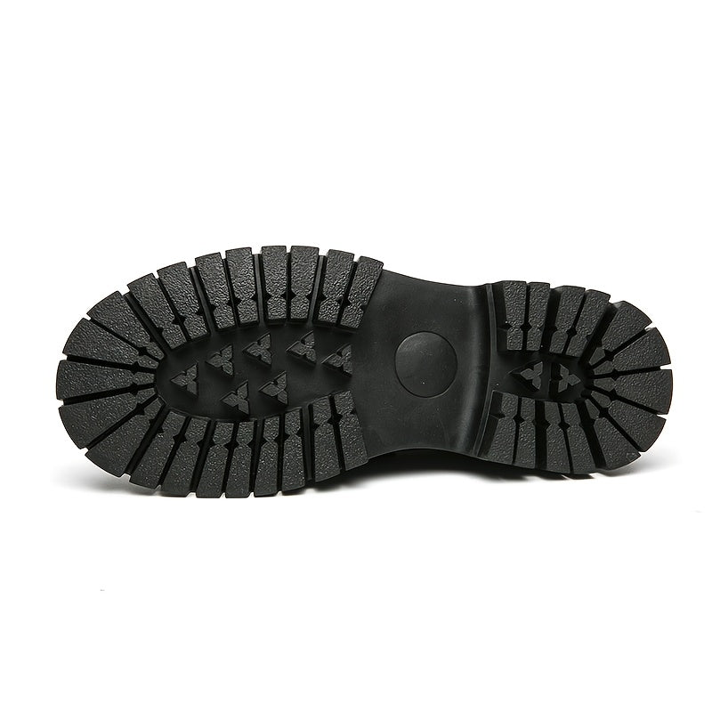 Men's Loafers & Slip-Ons - Platform Sole & Metal Detail 219237