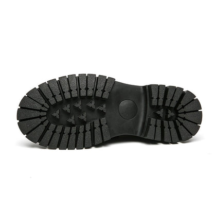 Men's Loafers & Slip-Ons - Platform Sole & Metal Detail 219237