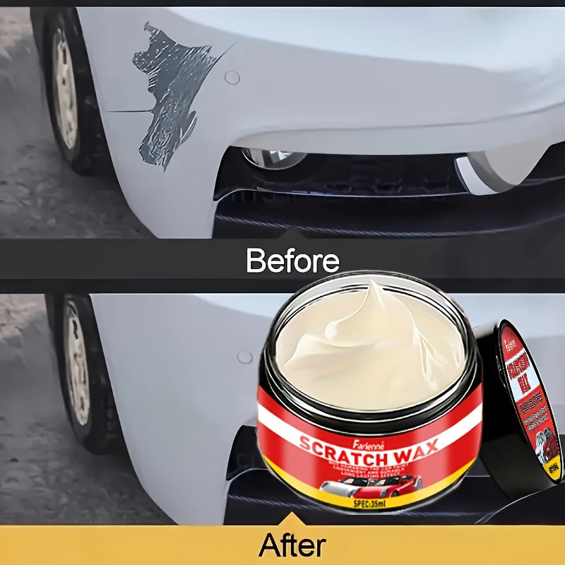 Nano Car Scratch Repair Paste - Paint Swirl Remover & Scratch Polishing Wax, Auto Detailing Tool For All Car Colors, Must-Have Car Paint Protector