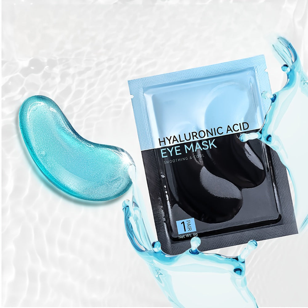 Under Eye Masks 40 Pairs Collagen Crystal Eye Patches with Caffeine & Aloe Vera - Reduce Dark Circles Puffiness Fine Lines Hydrating Eye Mask for Women Sensitive Skin Spa Gift Set
