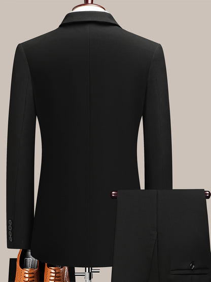 Men's Suit Set - Tailored Formal Style 031845