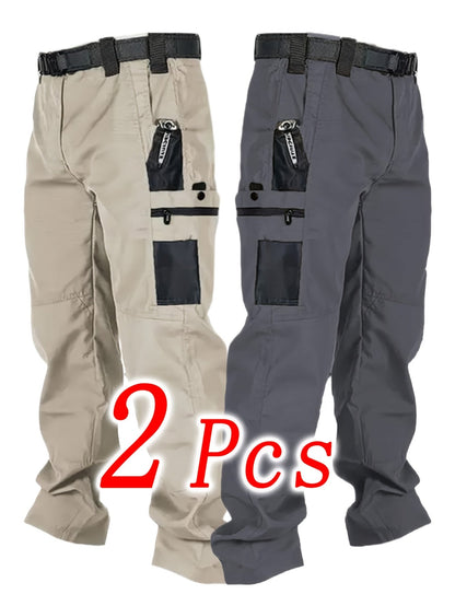 Men's Cargo Pants - Stretch With Pockets Modern Style 029733